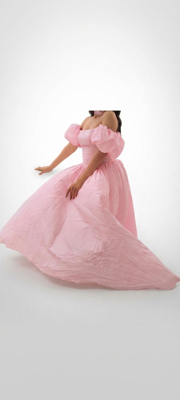 Robe rose