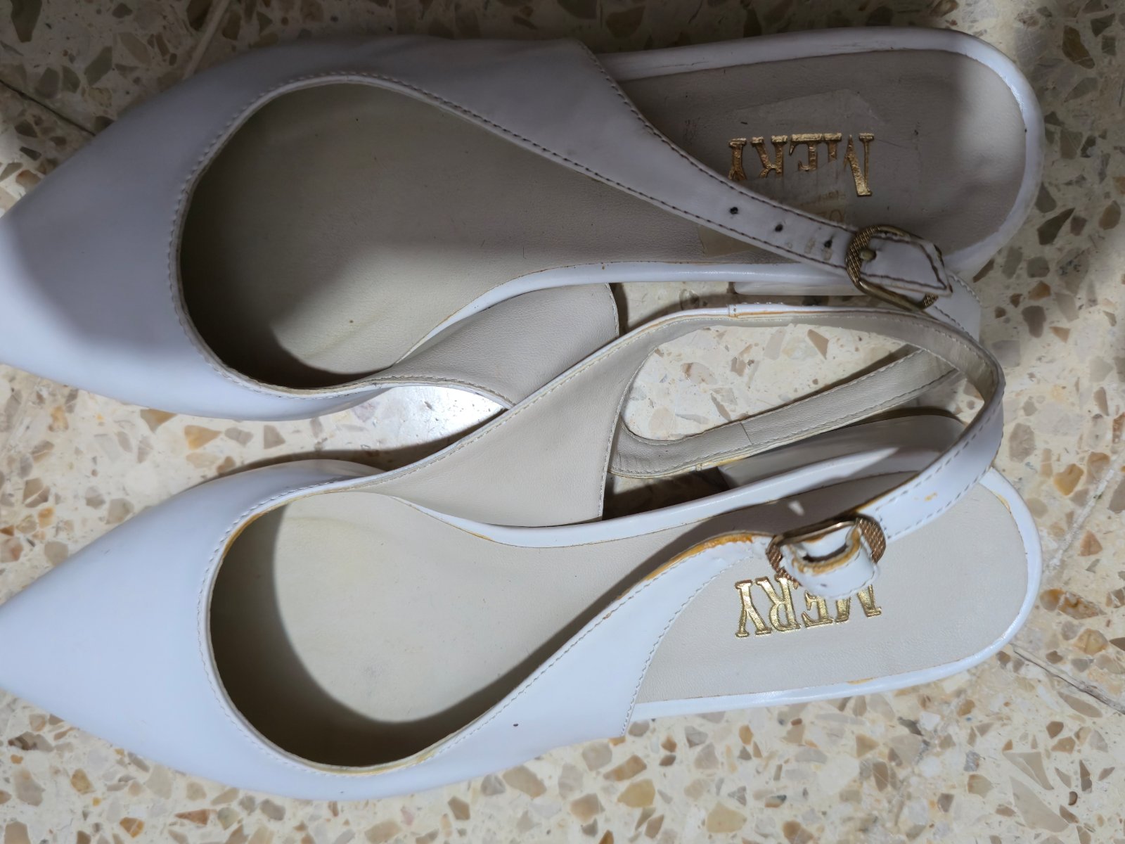 Escarpin blanc