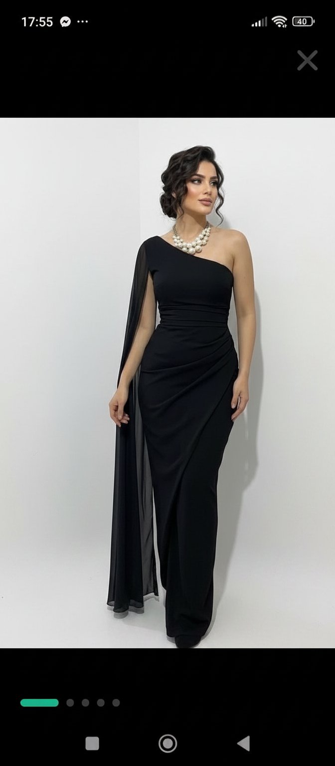 Robe de soirée noire