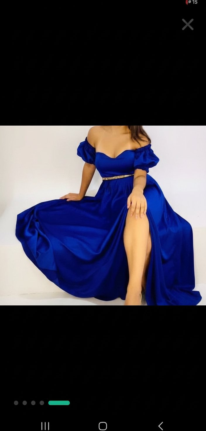 Robe bleue 