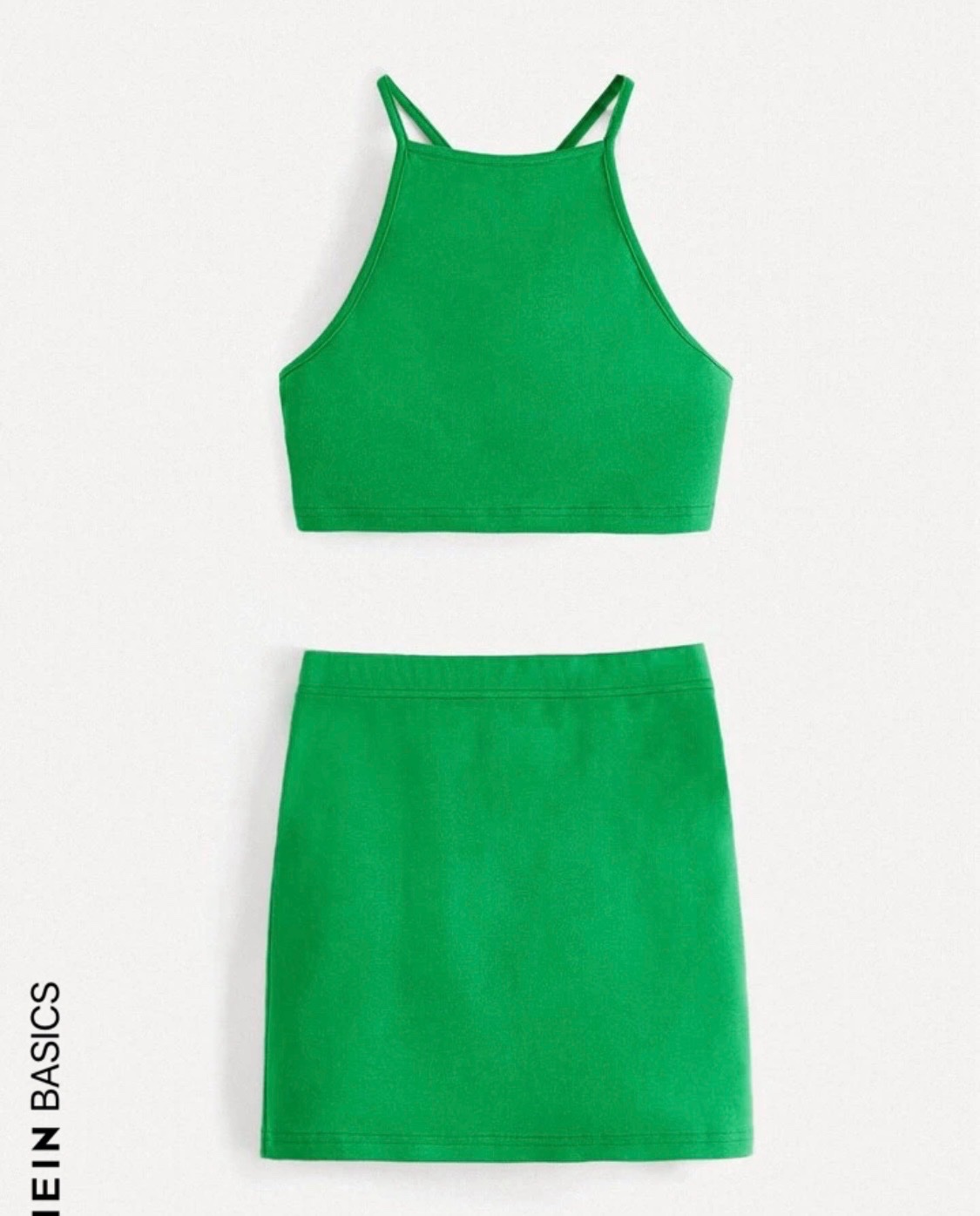 Ensemble pour filles top et jupe coton 100% shein 