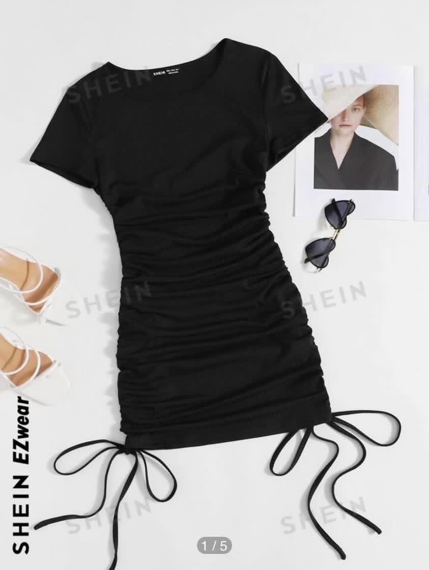 Robe noir shein