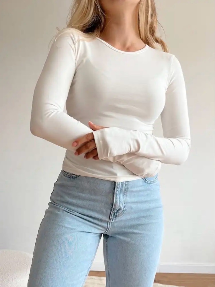 PULL LICRA BLANC
