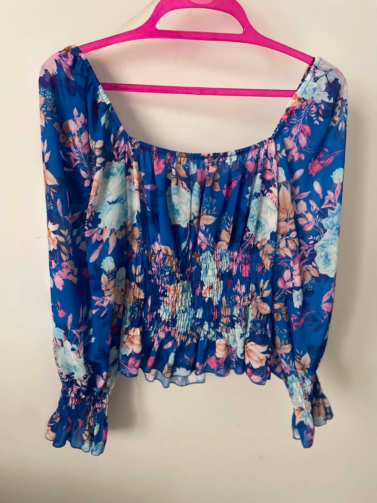 Chemise fleurie