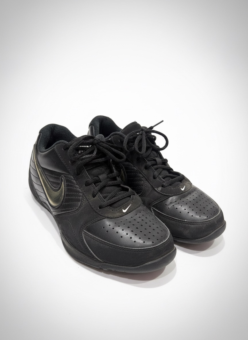 Baskets Nike Air Baseline Low noires