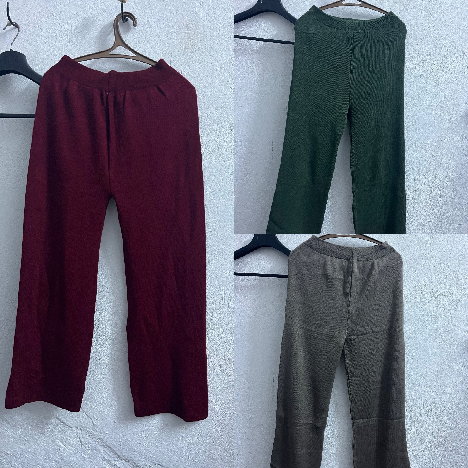 Lot 3 pantalon laine large 😍😍