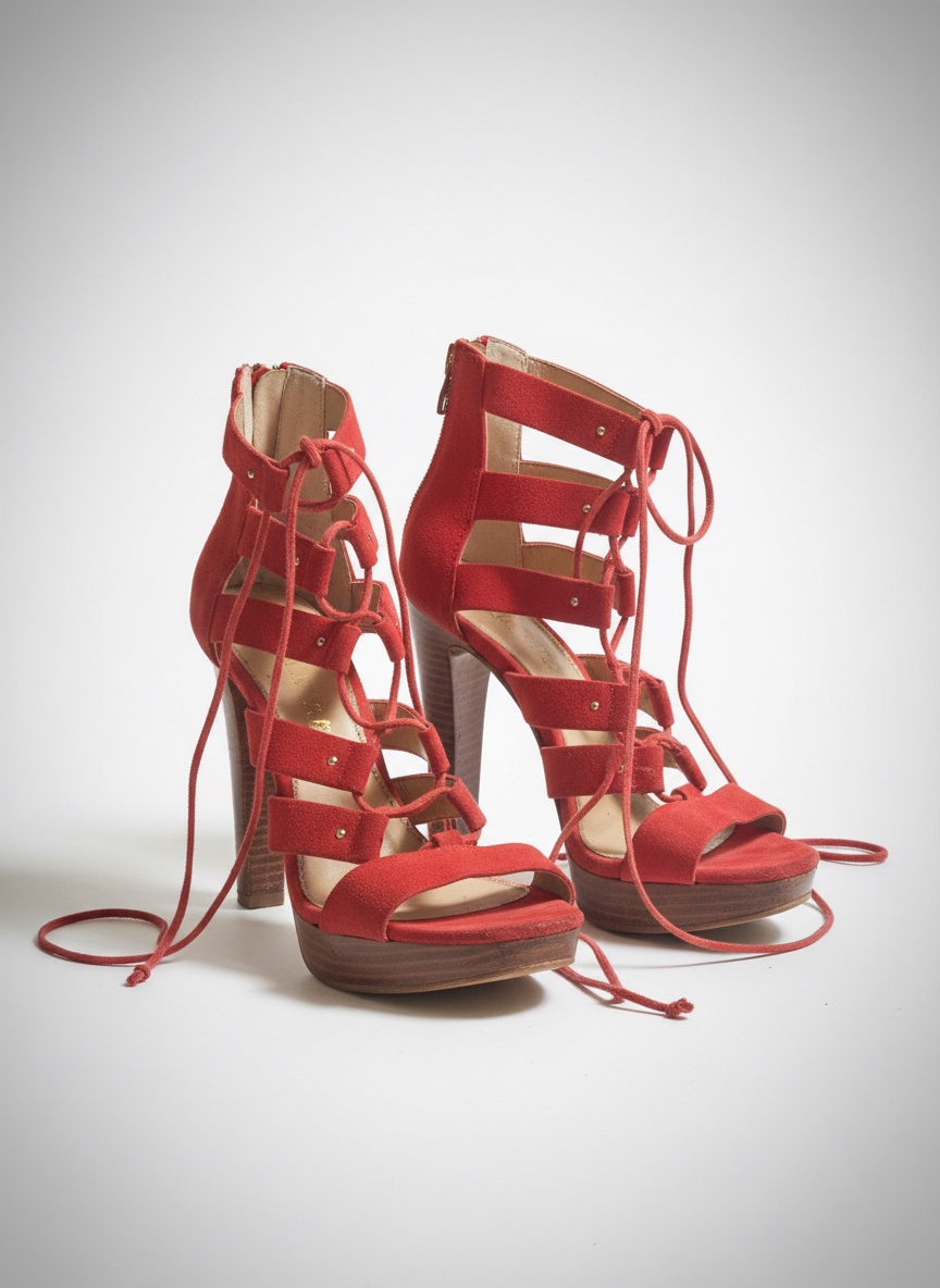 Des talons rouges Michael Kors