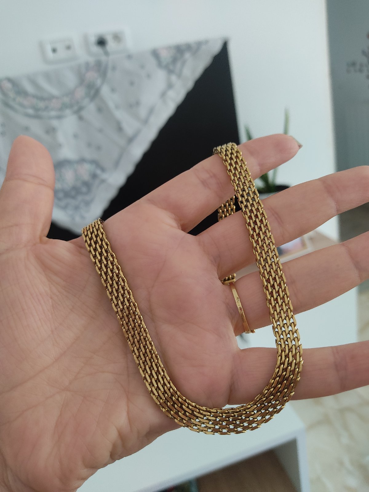 Collier en maille 