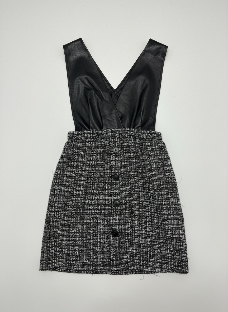 Robe chasuble bimatière 