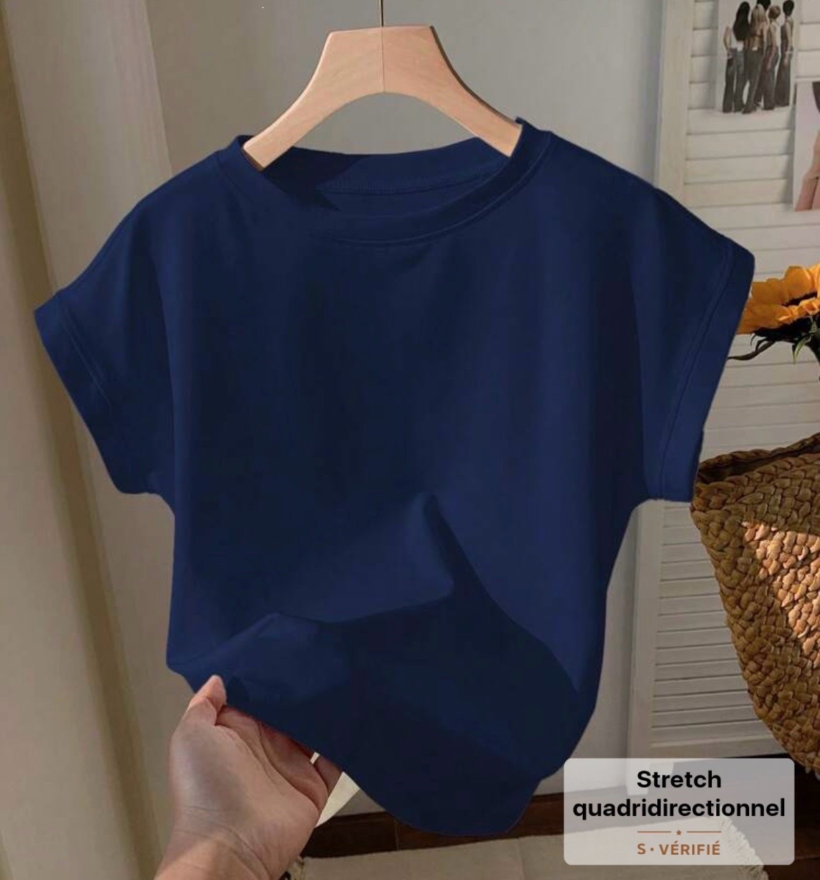T shirt bleu