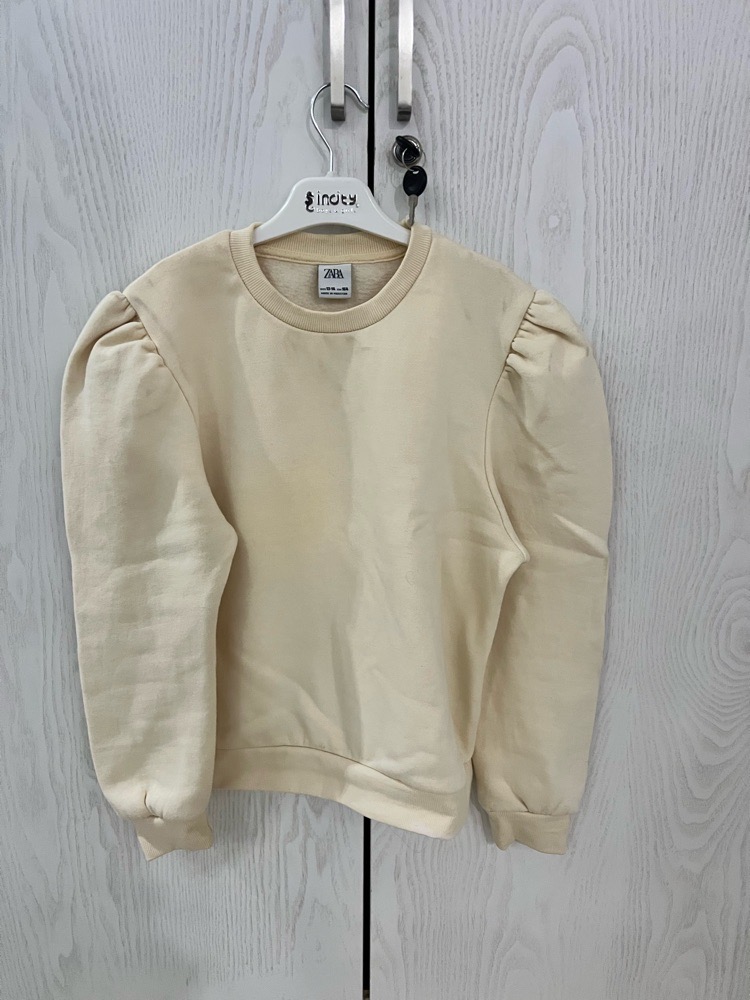 Pull manche bouffantes