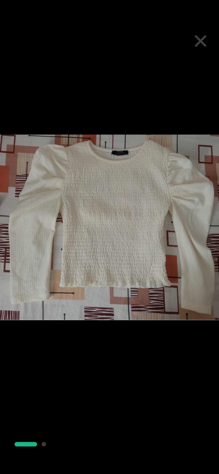 Pull bershka manches bouffantes