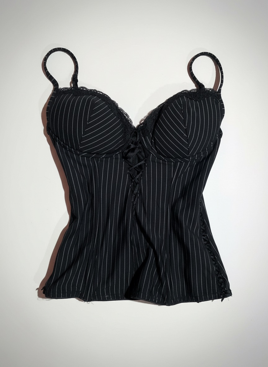 Corset à rayures 