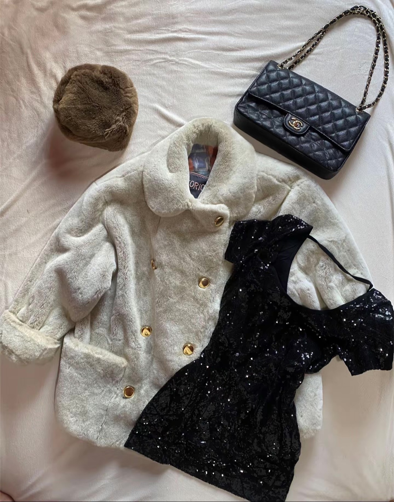 Manteau forrure 