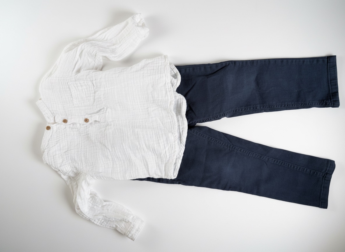 Ensemble chemise lin + jeans