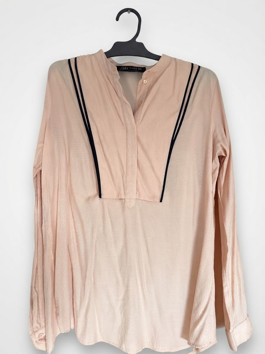 Chemise Zara saumon 