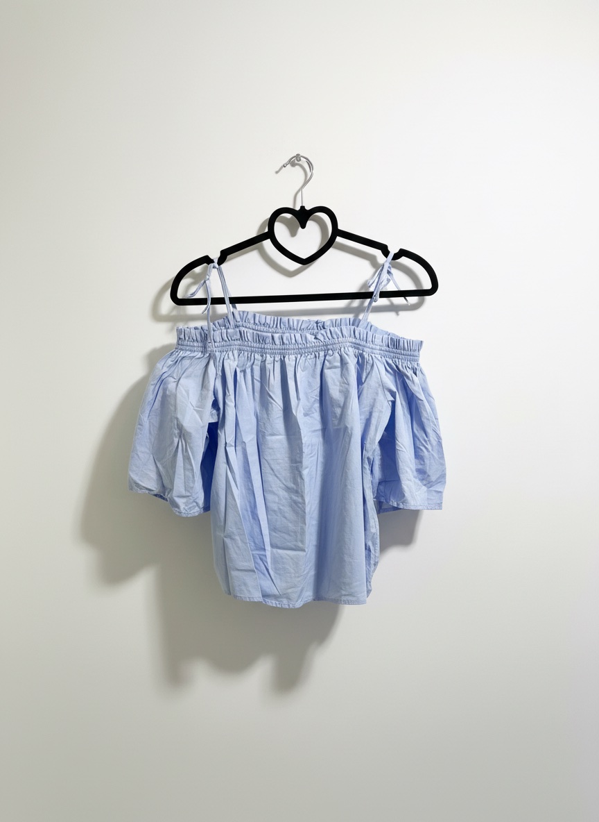 Chemise H&m bleu ciel