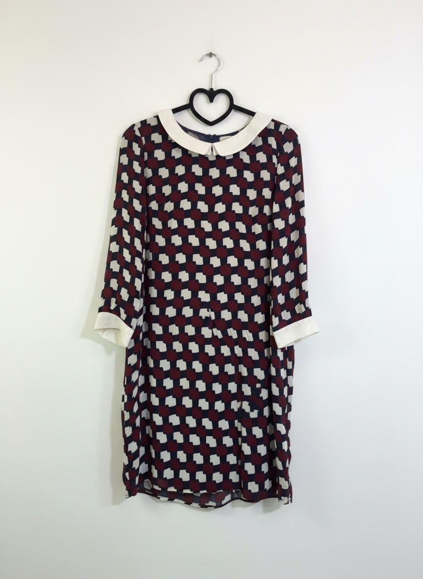 Robe avec col chemise