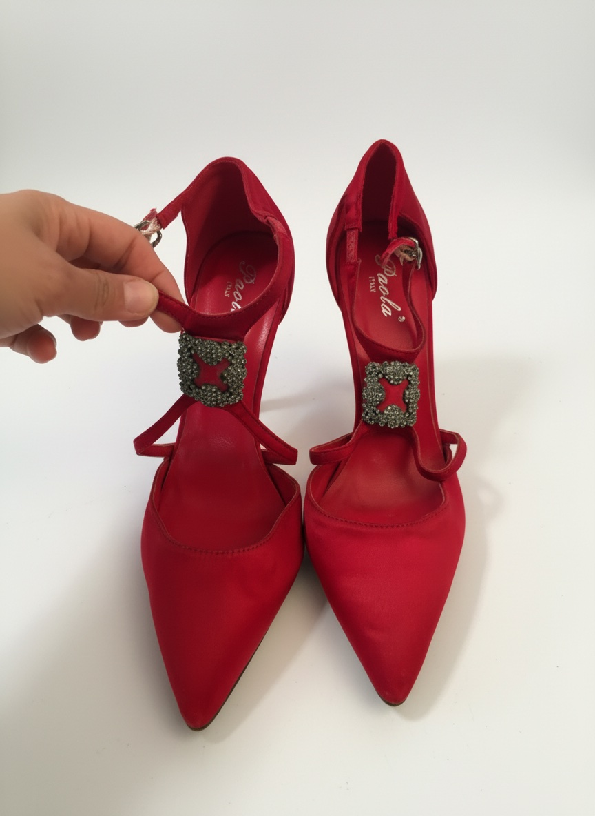 Chaussures rouge Paola