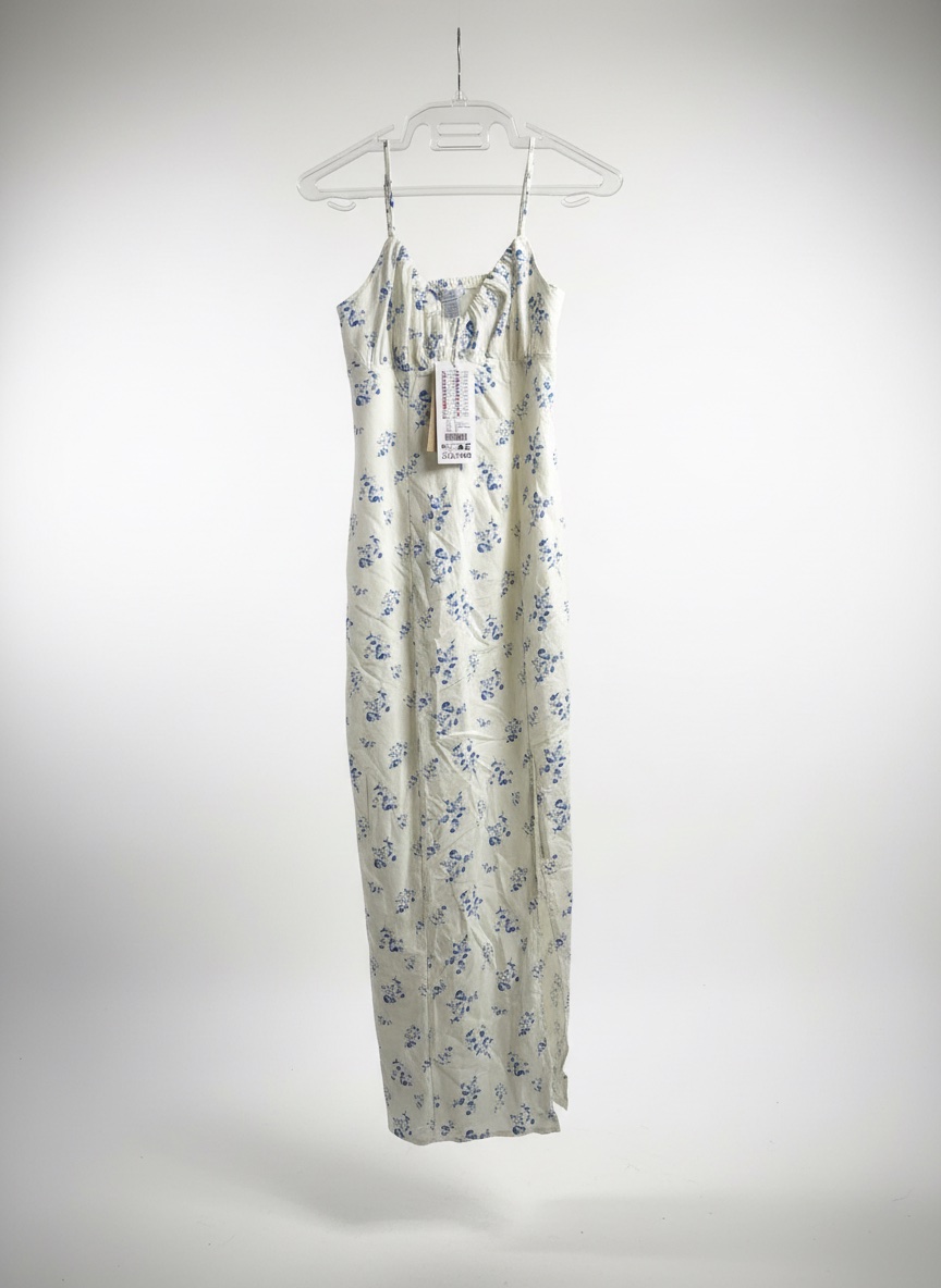 Robe en laine neuve avec fente 