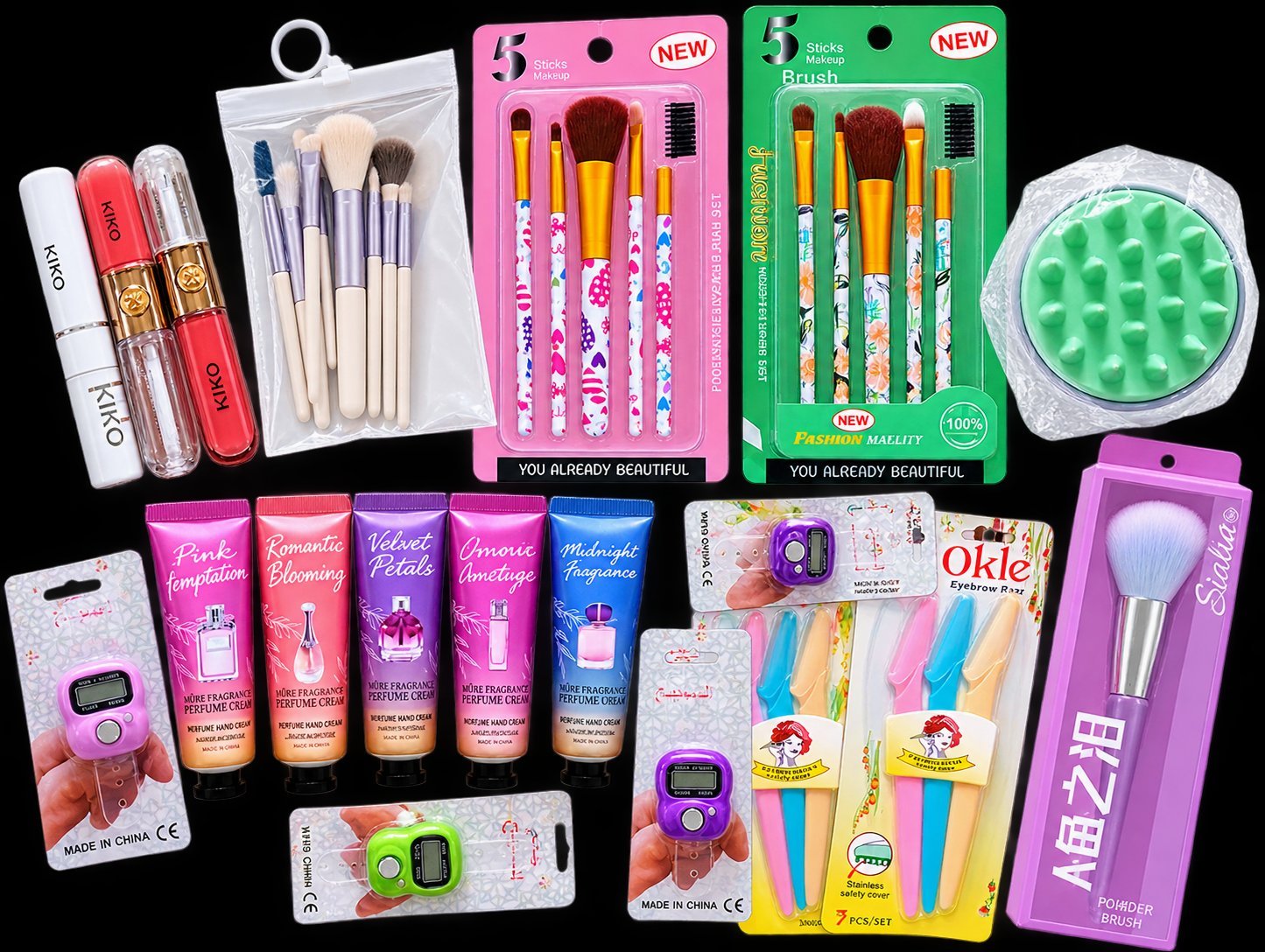 Maquillage et accessoires pack25d