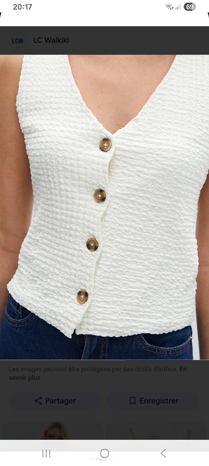 Gilet crépu ZARA