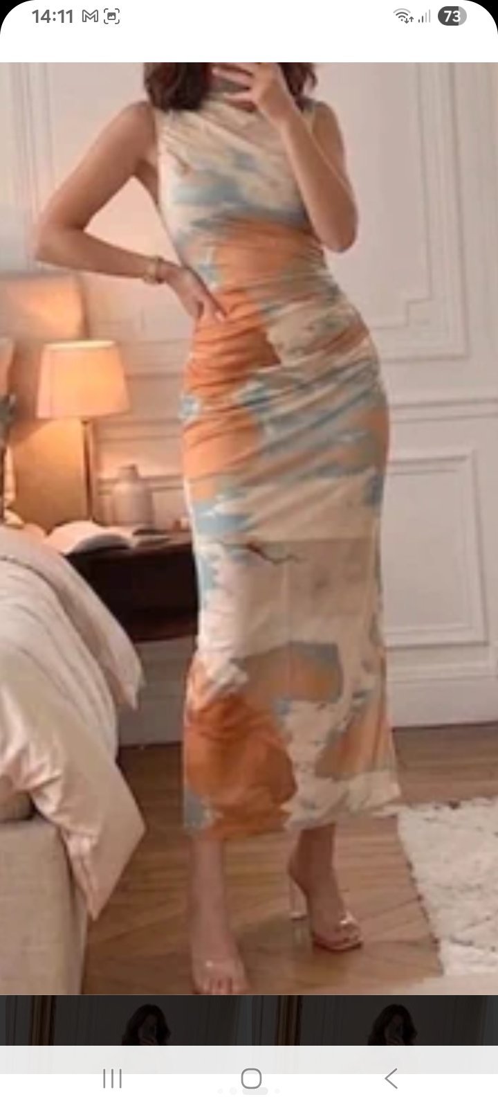 Robe nuancée shein