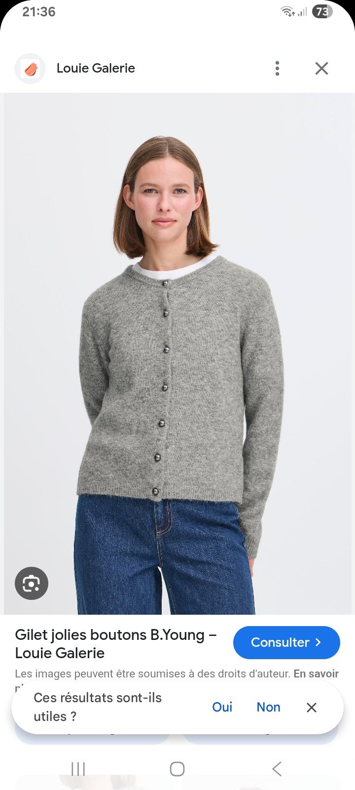 Cardigan PLT cendre