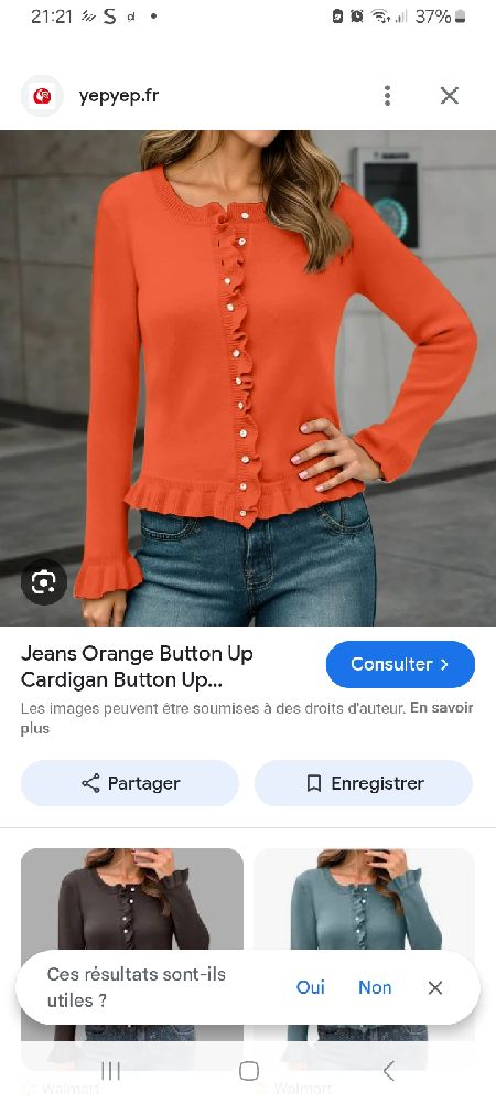 Gilet à volants 
