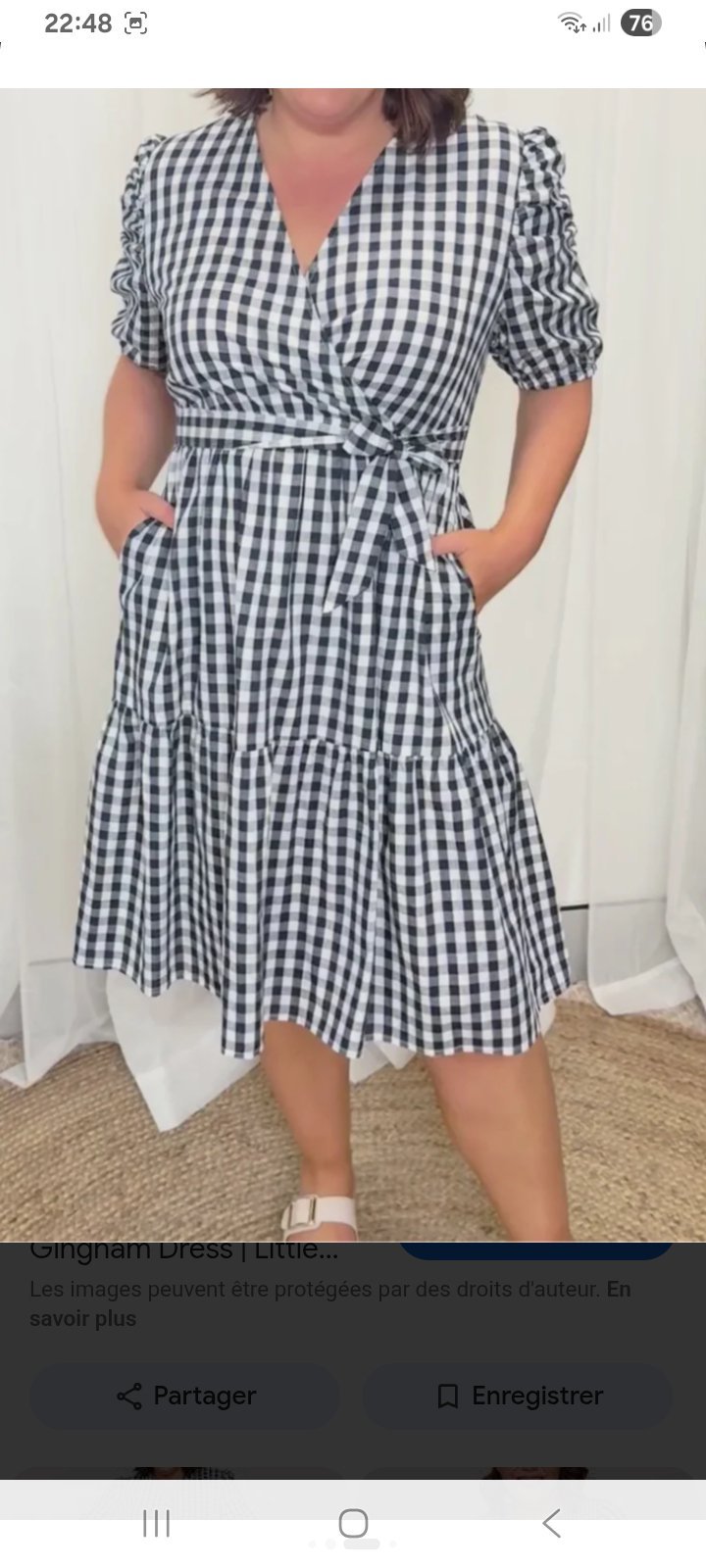 Robe cache cœur GEORGE 