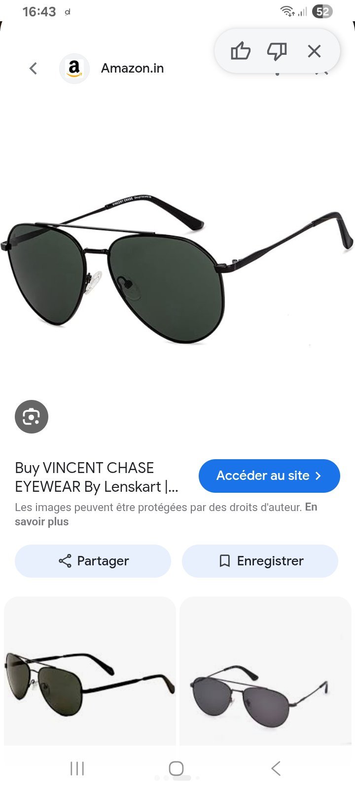 Lunettes AVIATOR