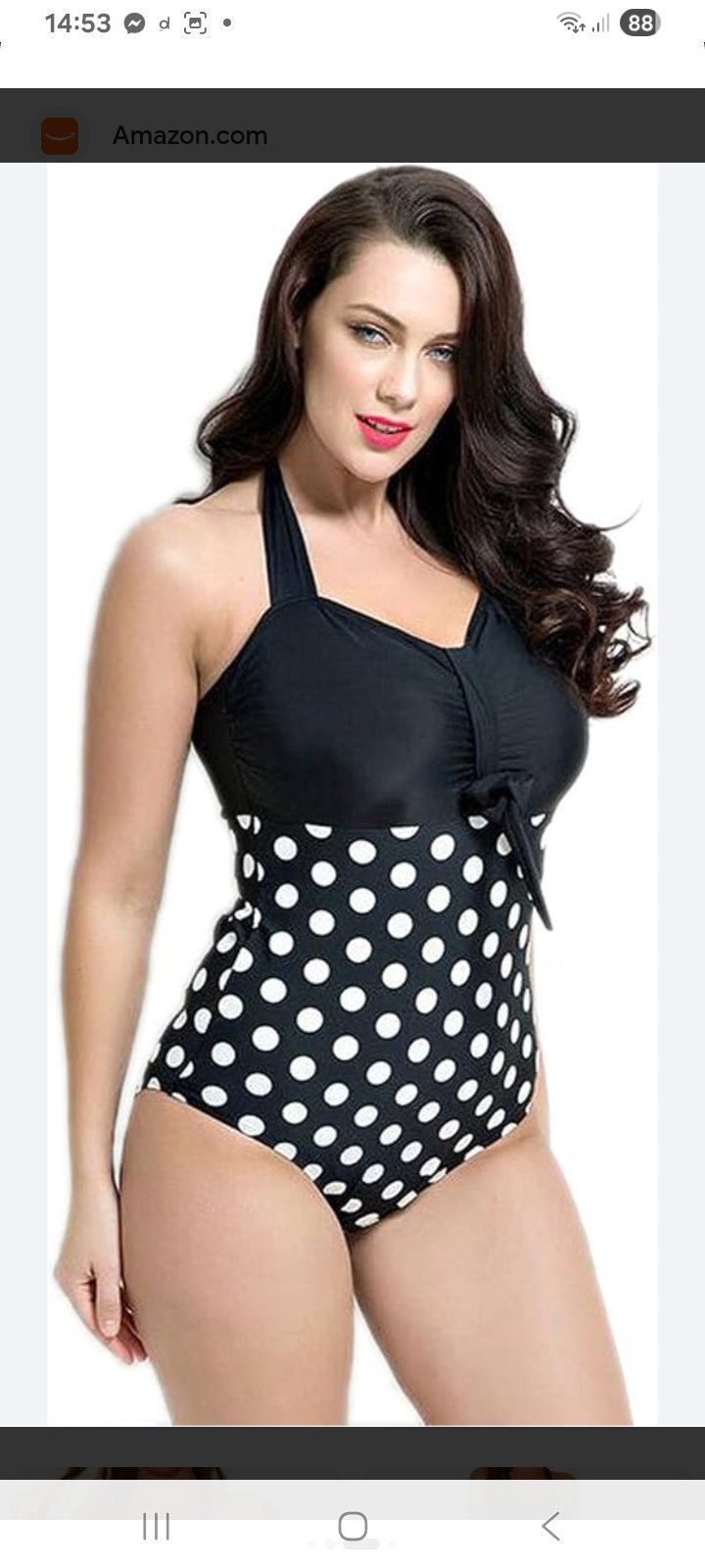 Maillot vintage à points 