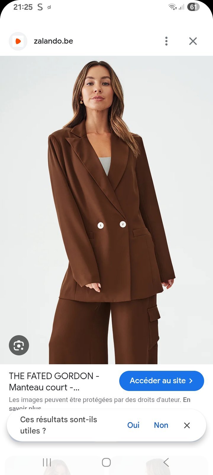Veste croisée PLT