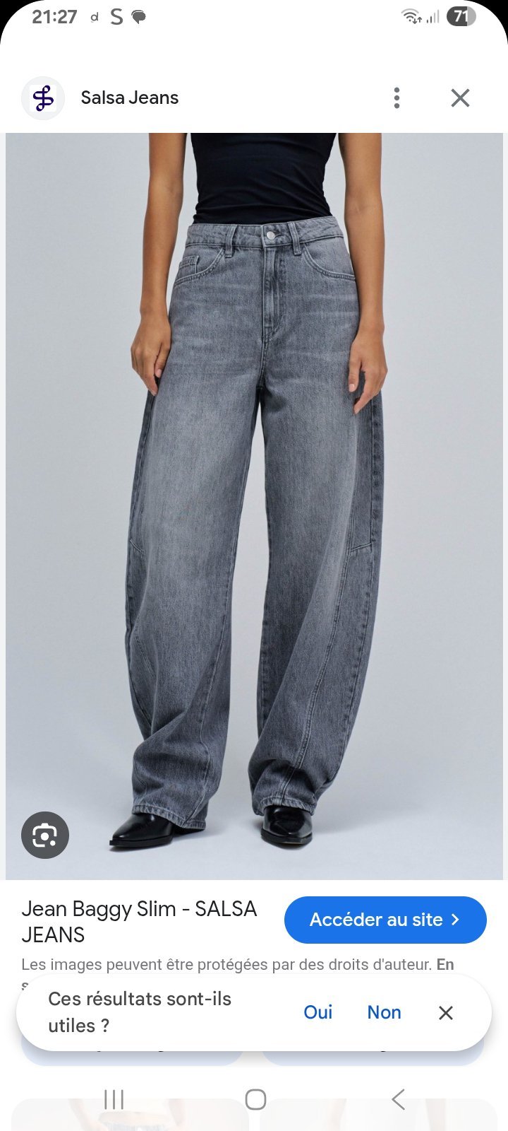 Denim barrel charbon