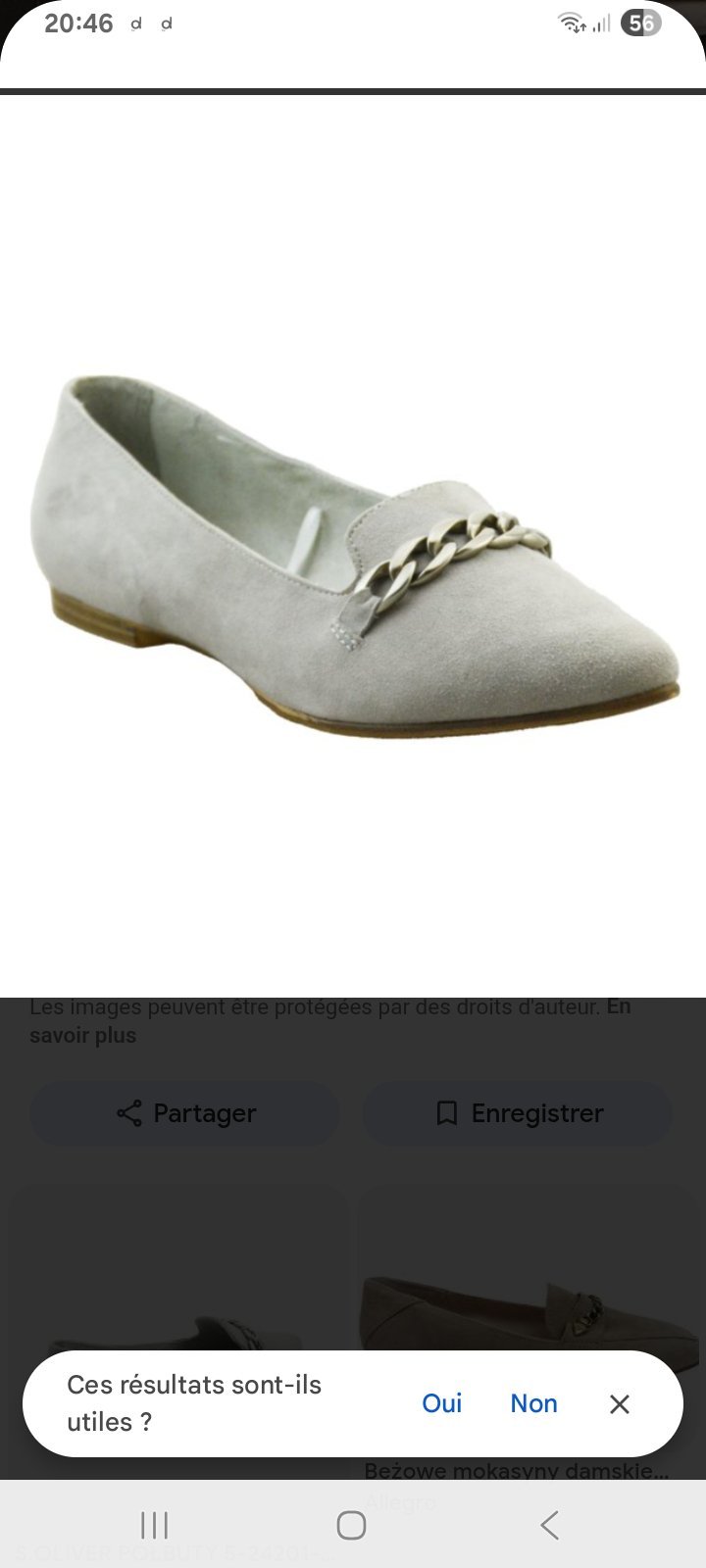 Ballerines à chaine 