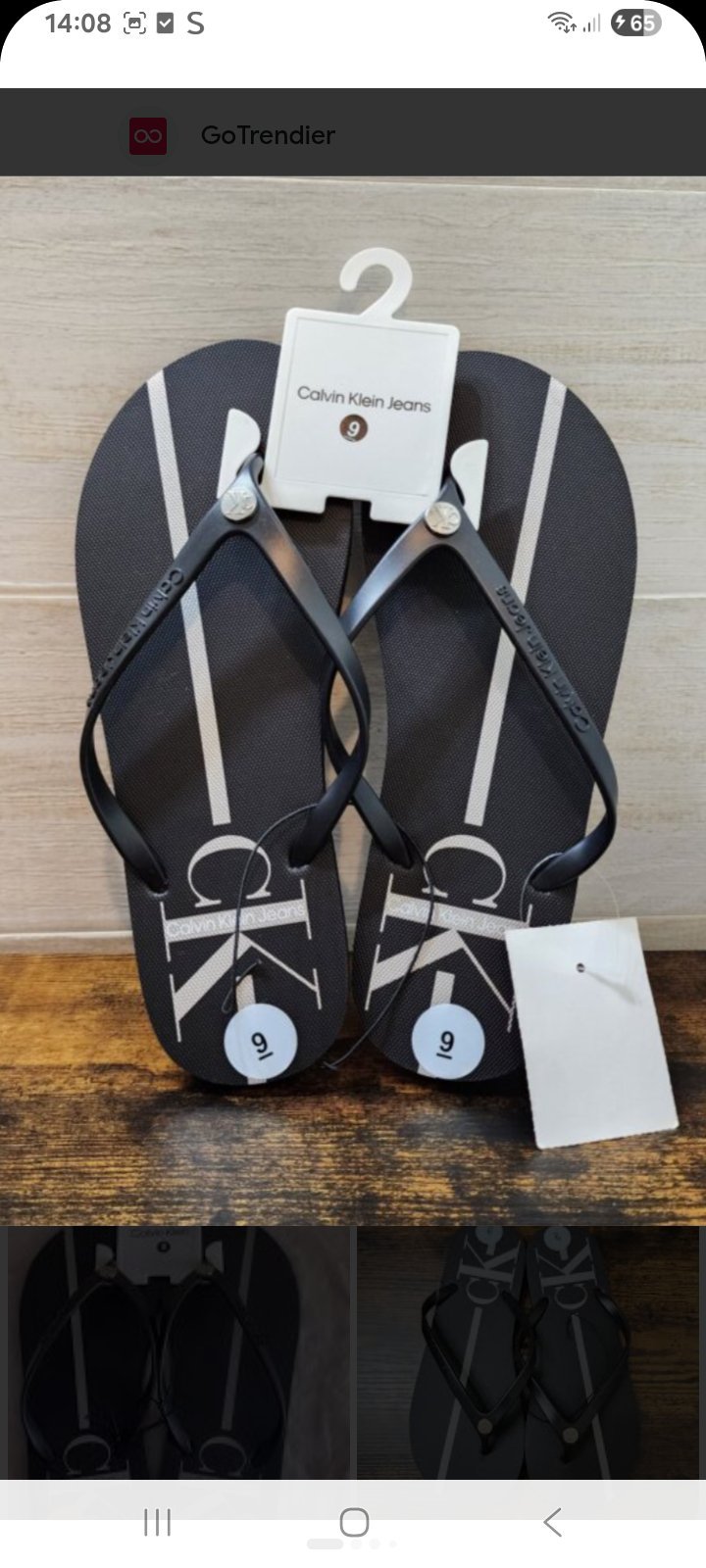 Tongs CALVIN KLEIN 