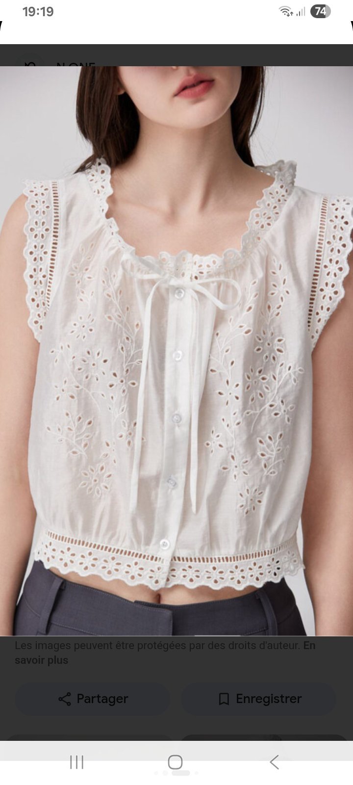 Blouse anglaise 
