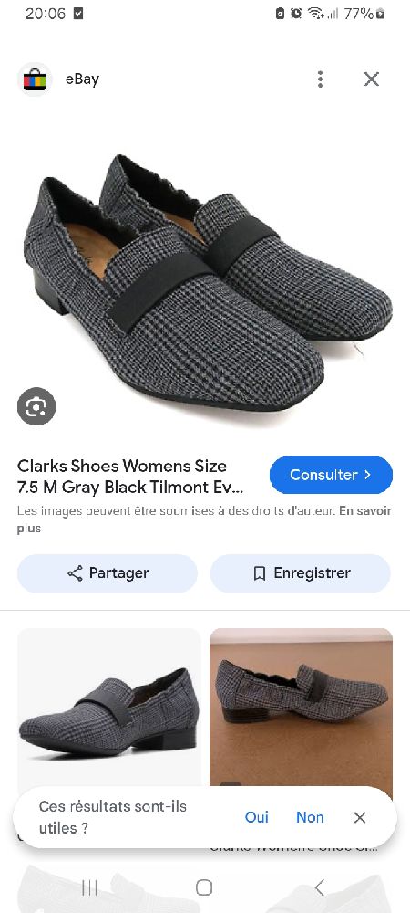 Slip-on Clarks
