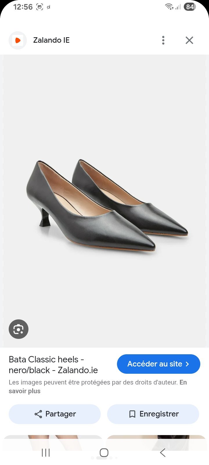 Escarpins noirs tendance 