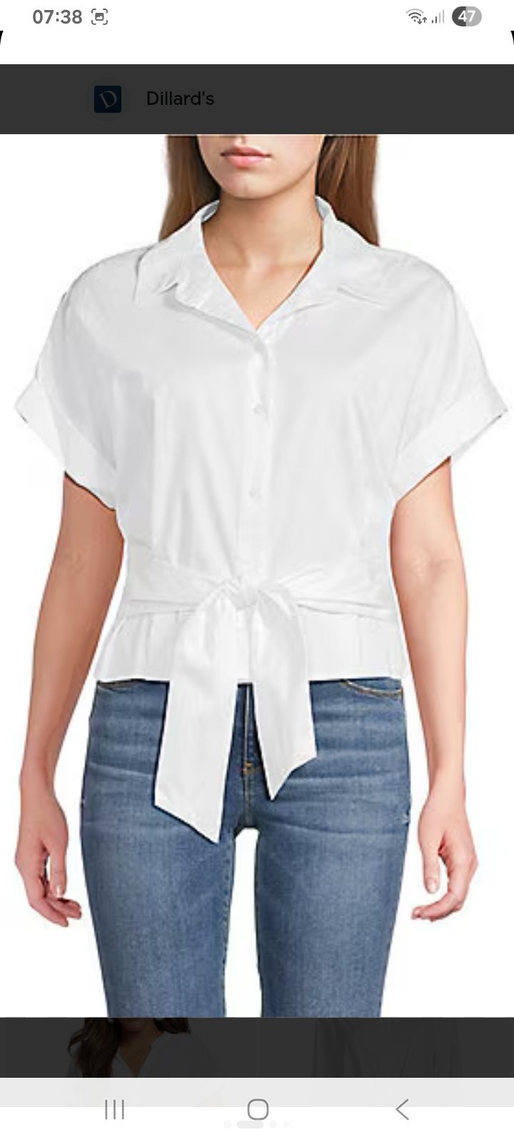 Chemise à nœud 