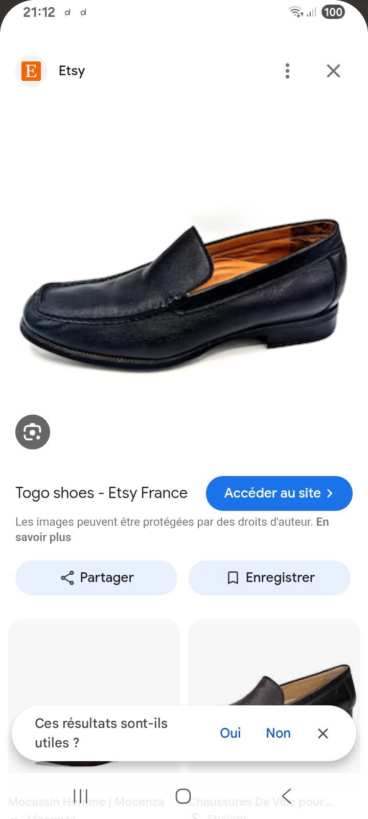 Maucassins togo