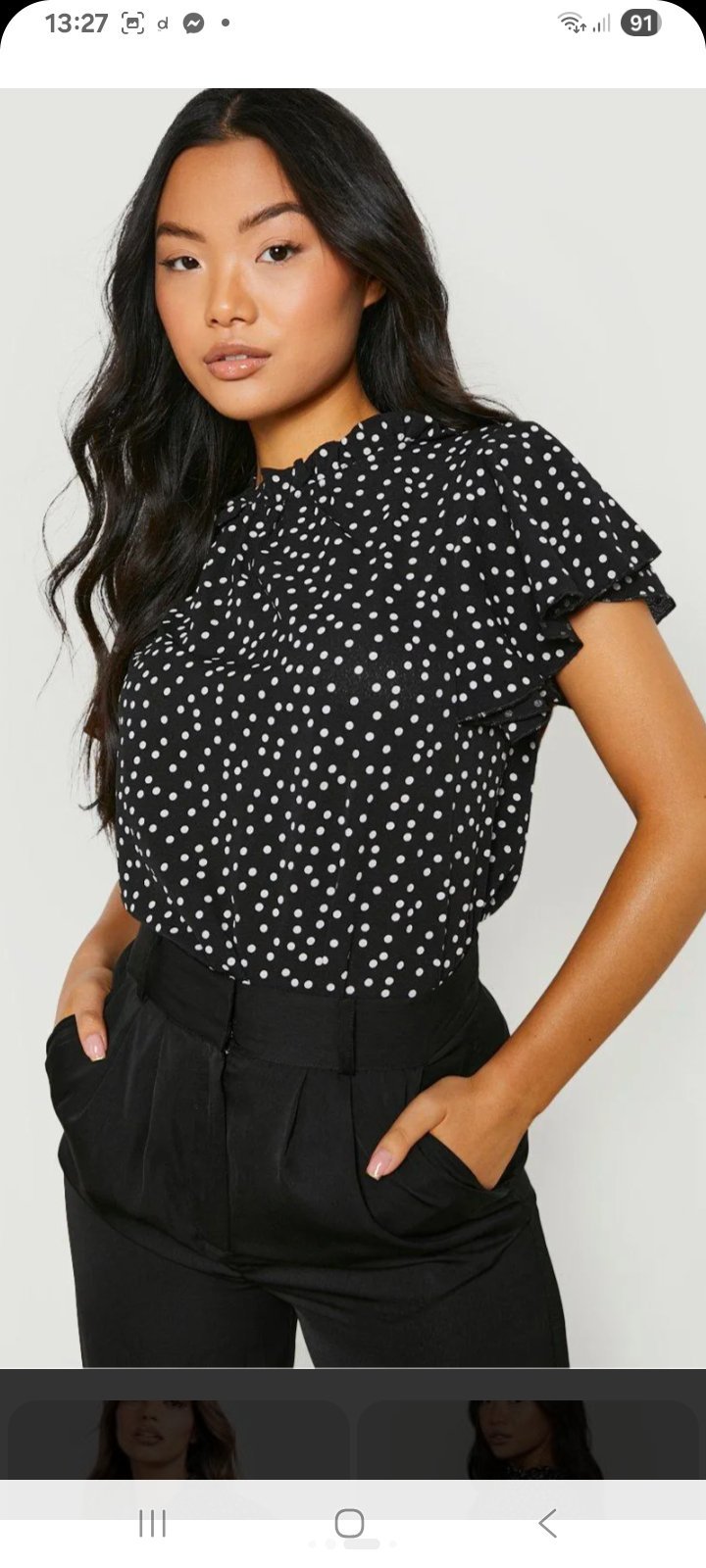 Chemise tendance boohoo 