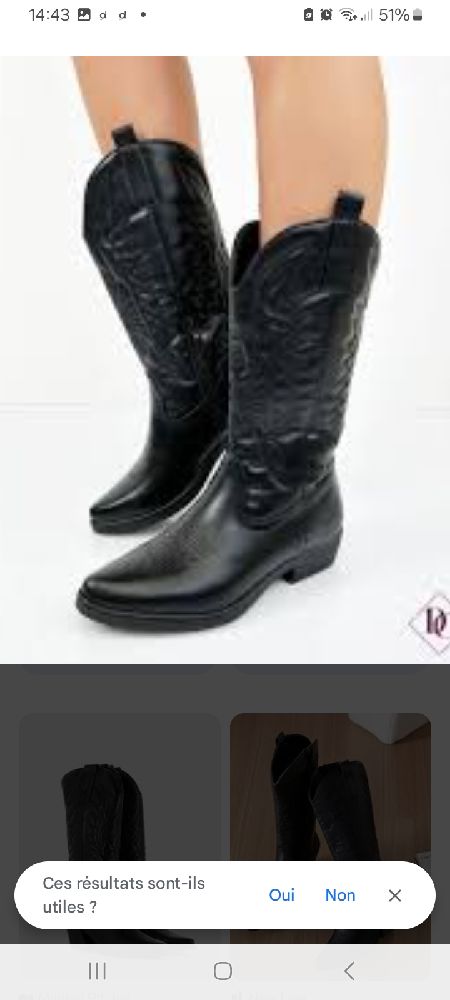 Bottines texanes