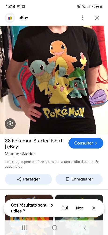 Tee-shirt POKÉMON
