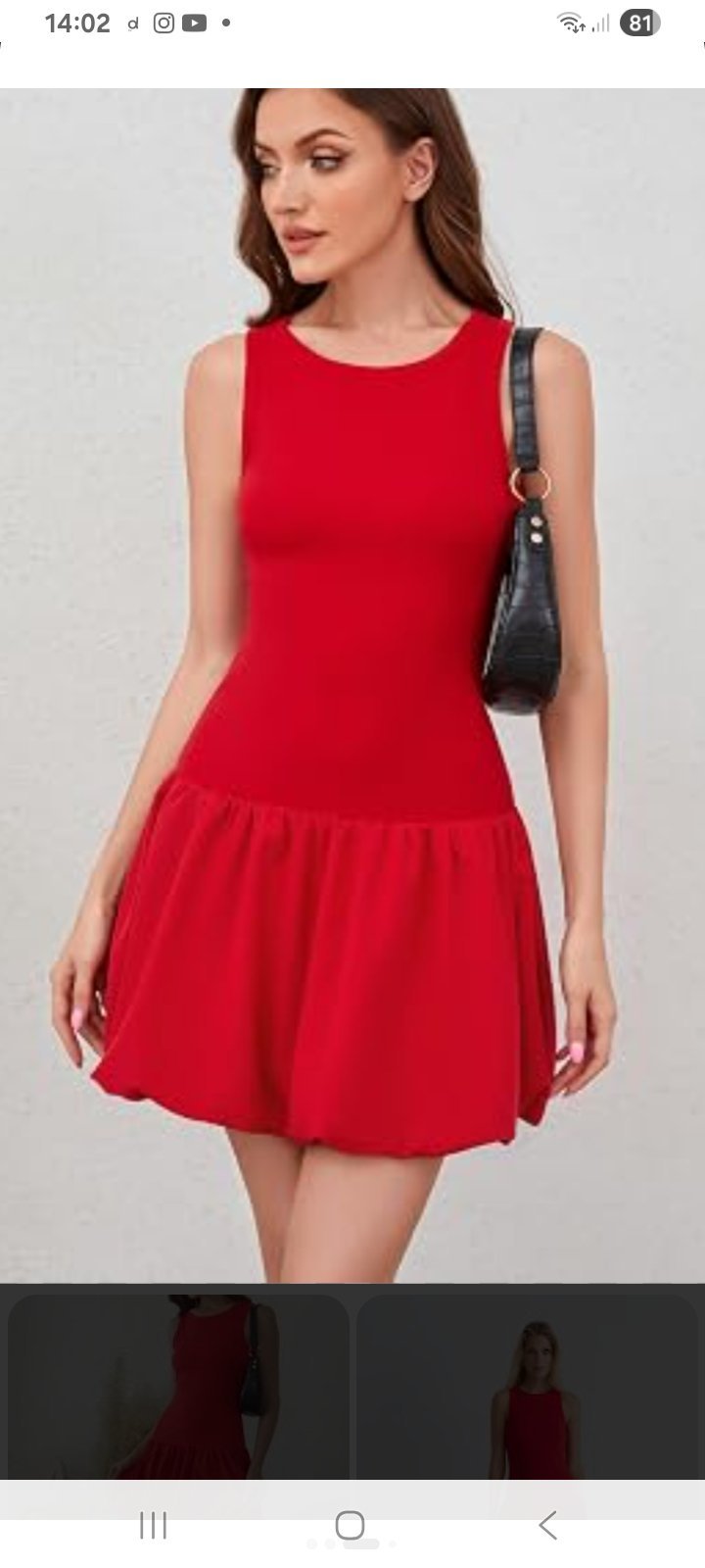 Robe à bas bouffant 