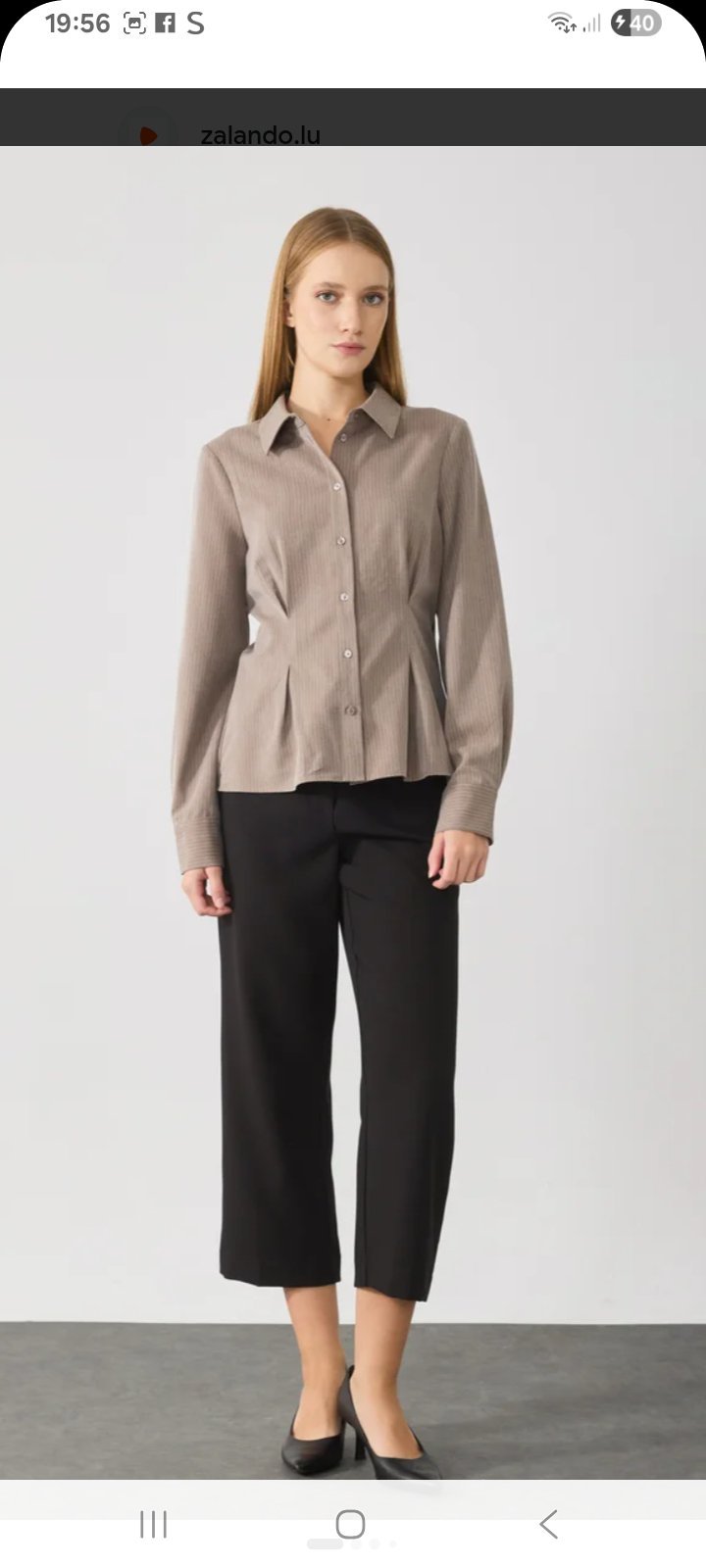 Chemise ajustée PLT