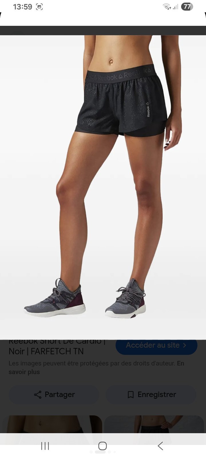 Short Reebok