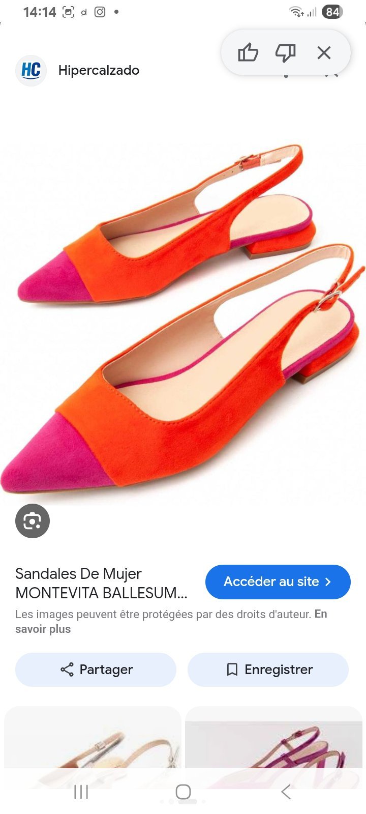 Ballerines bi-couleurs 