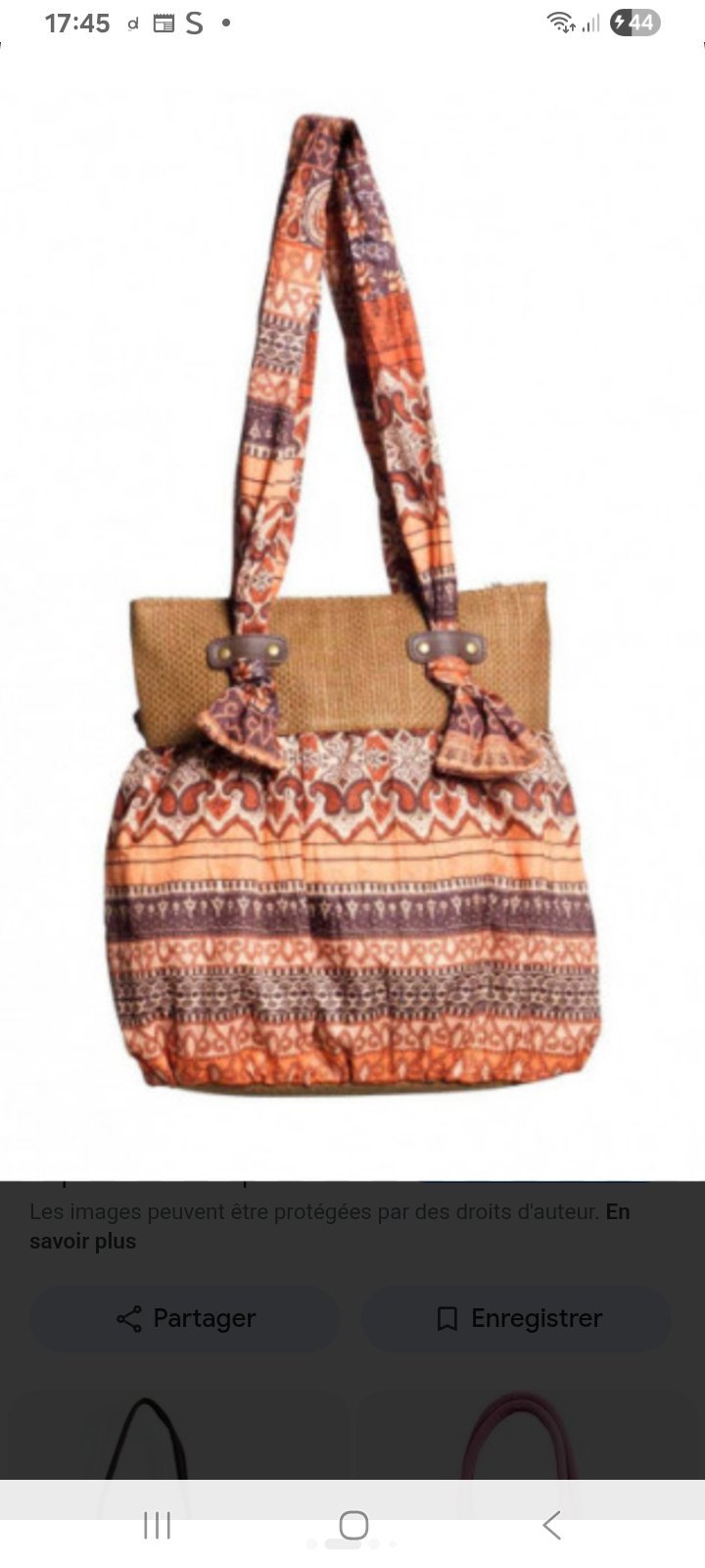 Sac de plage coloré 