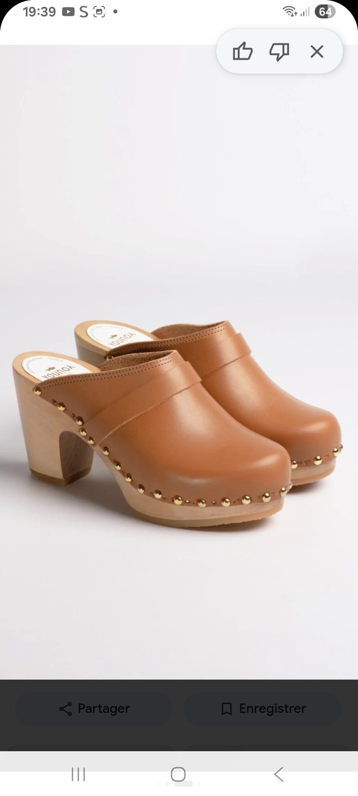 Sabots hippique camel